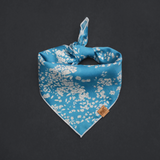 Salt (Bright Blue) - Mutt Cloth Dog Bandana